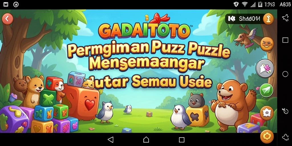 Tampilan gameplay GADAITOTO yang menantang dan mengasyikkan.