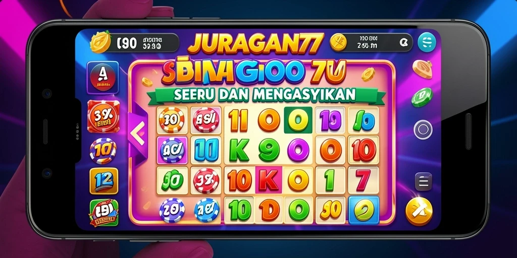 Tampilan gameplay menarik di JURAGAN77 dengan fitur Bingo interaktif.