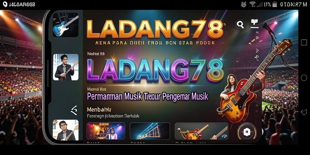 Tampilan gameplay <strong>LADANG78</strong> yang menarik dan interaktif dengan berbagai alat musik.