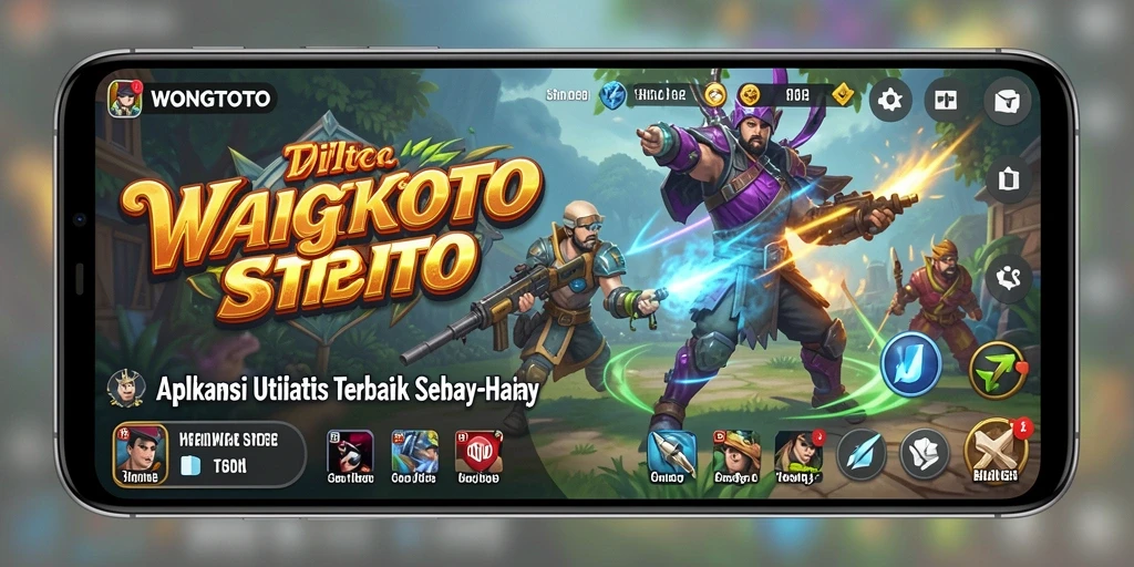 Tampilan antarmuka utama WONGTOTO yang intuitif dan user-friendly.